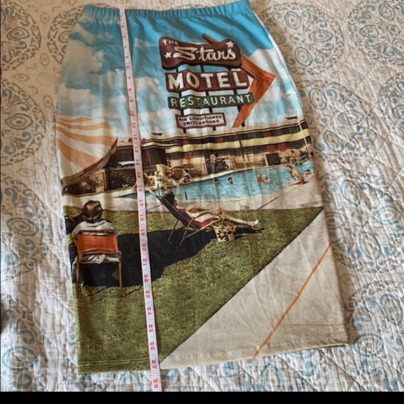 Topshop Vintage motif Skirt - Picture 7 of 7